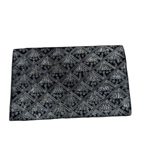 Chic Black and Silver Laptop Case